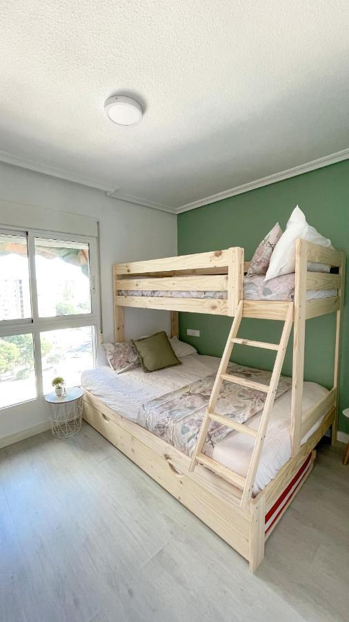 Apartamento En 1ª Linea Con Piscina Alicante Dış mekan fotoğraf