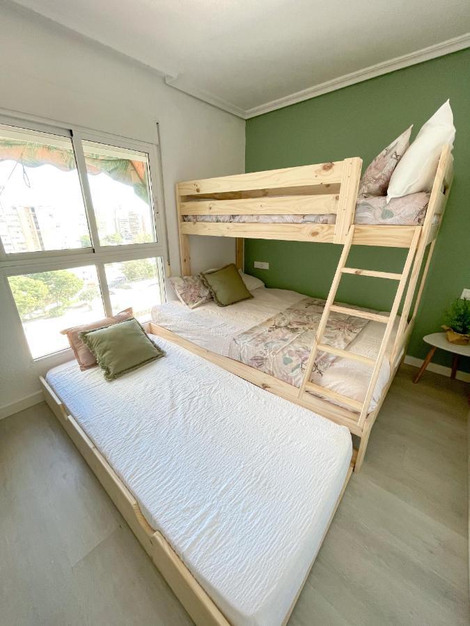 Apartamento En 1ª Linea Con Piscina Alicante Dış mekan fotoğraf