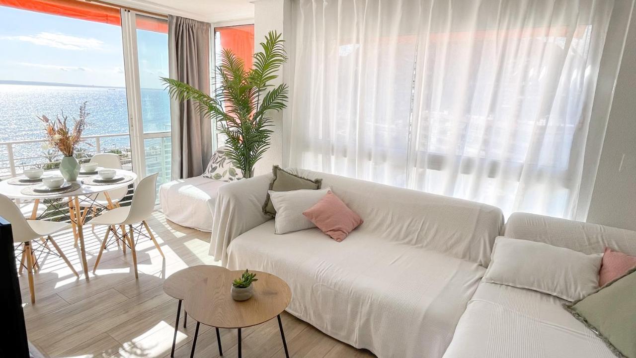 Apartamento En 1ª Linea Con Piscina Alicante Dış mekan fotoğraf