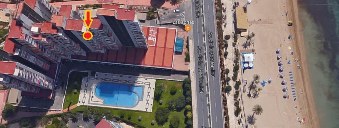 Apartamento En 1ª Linea Con Piscina Alicante Dış mekan fotoğraf